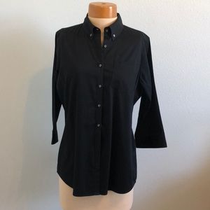 BR button-back blouse